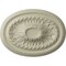 Ekena Millwork Saverne Ceiling Medallion, Hand-Painted Clear Yellow, 18 1/2"W x 13 1/2"H x 1 7/8"P CM18SACYF - alternate 1